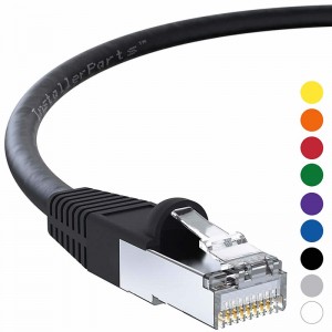 Ethernet-Kabel CAT5E Cable Shielded (FTP) Booted